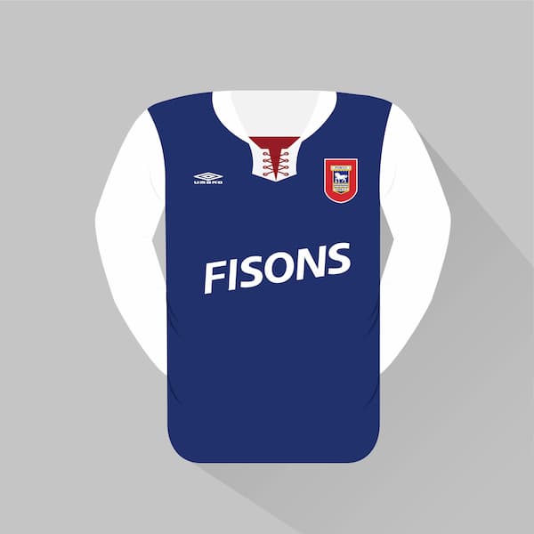 ipswich town home shirt